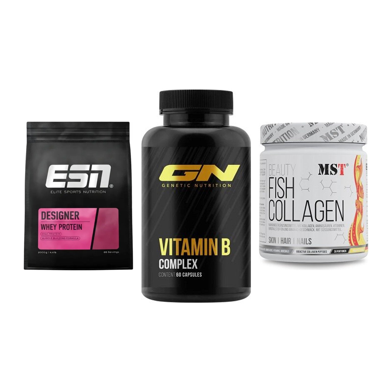 Regenerations-Set: ESN Designer + GN Vitamin + MST Beauty Fish – alle enthaltenen Artikel