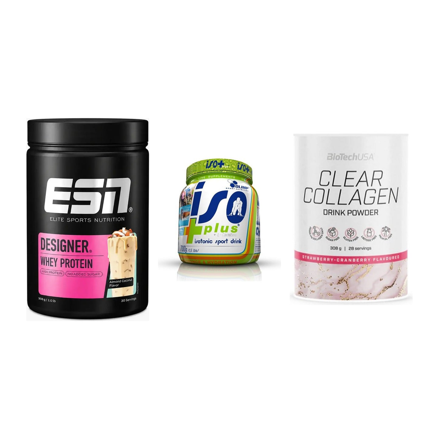 Regenerations-Set: ESN Designer + Olimp Iso Plus + BioTech Clear – alle enthaltenen Artikel