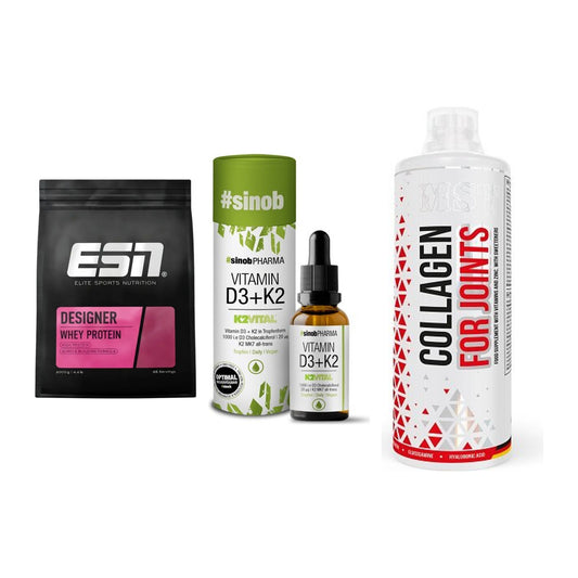 Regenerations-Set: ESN Designer + Sinob Vitamin + MST Collagen – alle enthaltenen Artikel