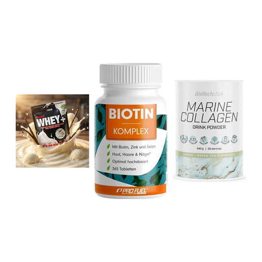 Regenerations-Set: Sinob Honest + ProFuel BIOTIN + BioTech Marine – alle enthaltenen Artikel