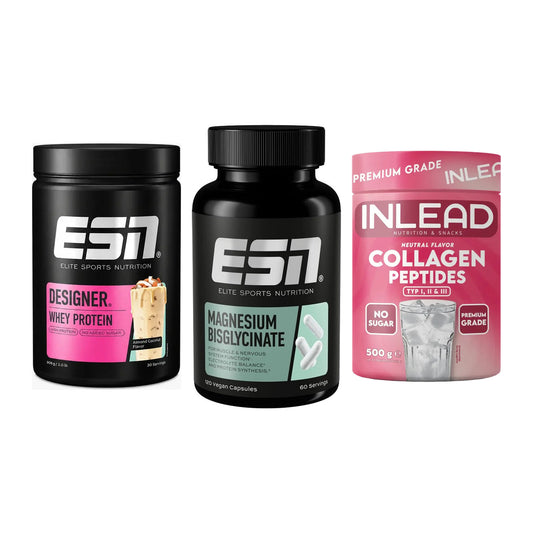 Regenerations-Set: ESN Designer + ESN Magnesium + INLEAD Collagen – alle enthaltenen Artikel