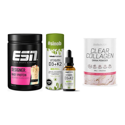 Regenerations-Set: ESN Designer + Sinob Vitamin + BioTech Clear – alle enthaltenen Artikel