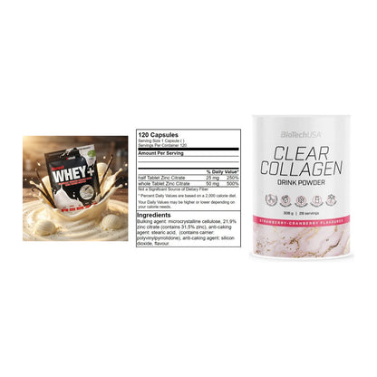 Regenerations-Set: Sinob Honest + GN Zinc Citrate + BioTech Clear – alle enthaltenen Artikel