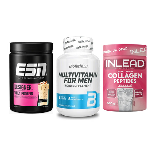 Regenerations-Set: ESN Designer + BioTech Multivi + INLEAD Collagen – alle enthaltenen Artikel