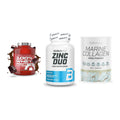 Regenerations-Set: Scitec 100% + BioTech Zinc + BioTech Marine – alle enthaltenen Artikel