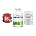 Regenerations-Set: Scitec 100% + BioTech One A + BioTech Marine – alle enthaltenen Artikel