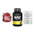 Regenerations-Set: Scitec 100% + BioTech NAC + BioTech Marine – alle enthaltenen Artikel