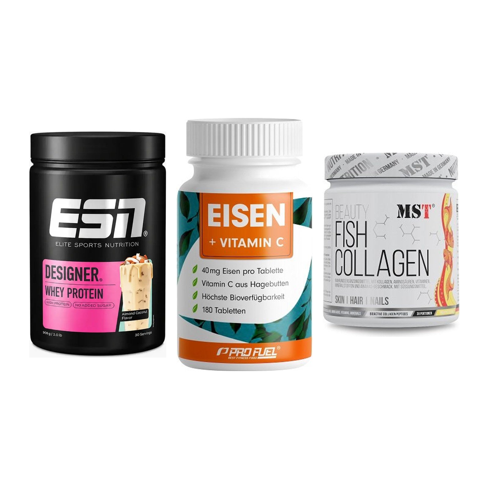 Regenerations-Set: ESN Designer + ProFuel EISEN + MST Beauty Fish – alle enthaltenen Artikel