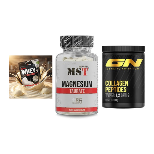 Regenerations-Set: Sinob Honest + MST Magnesium + GN Peptan – alle enthaltenen Artikel