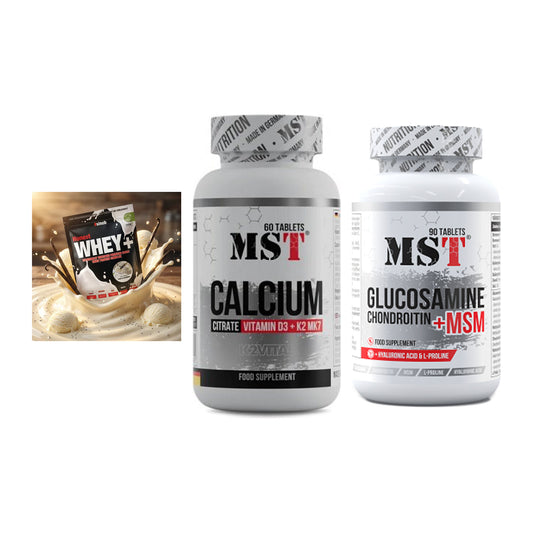 Regenerations-Set: Sinob Honest + MST Calcium + MST Glucosamine – alle enthaltenen Artikel