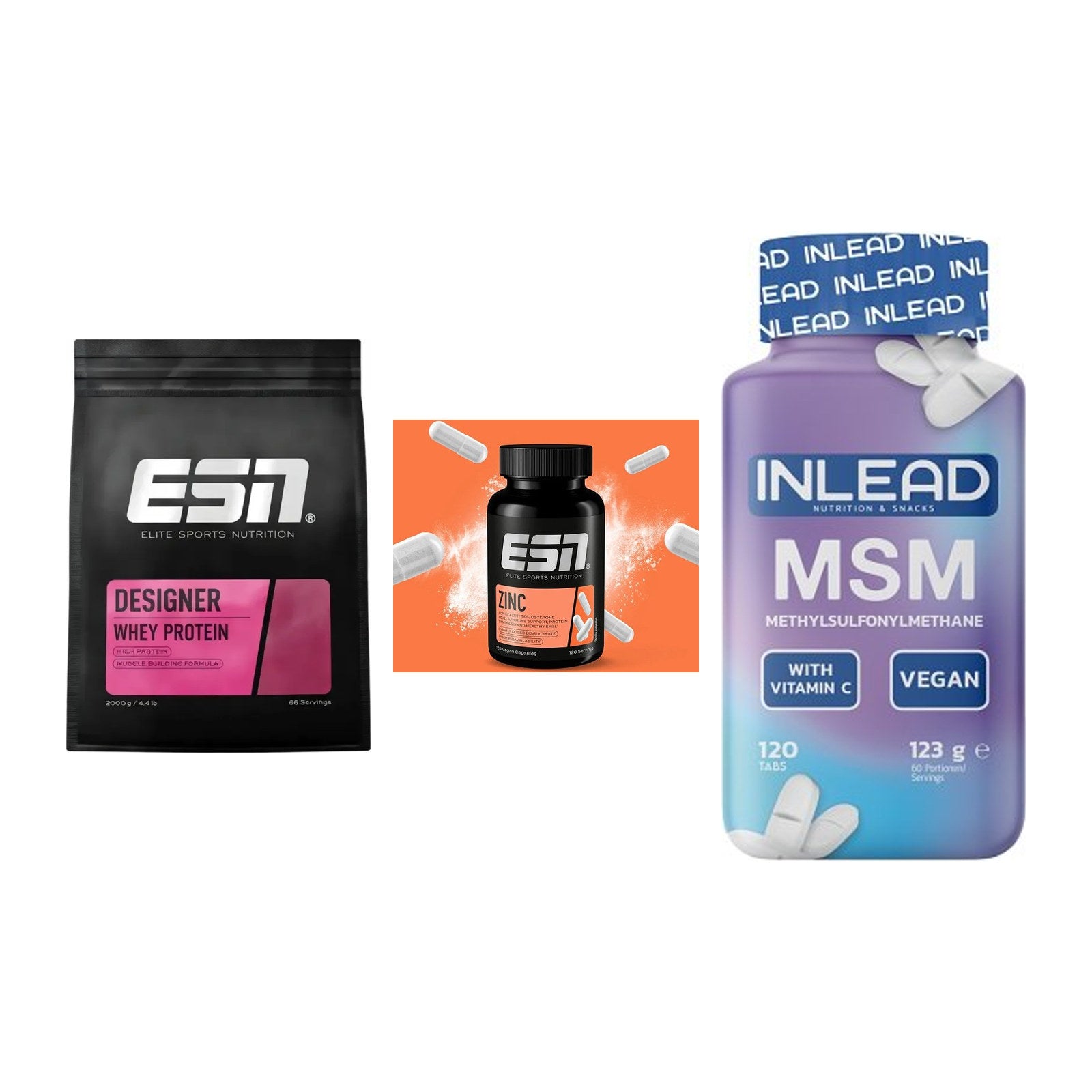 Regenerations-Set: ESN Designer + ESN Zinc + INLEAD MSM – alle enthaltenen Artikel