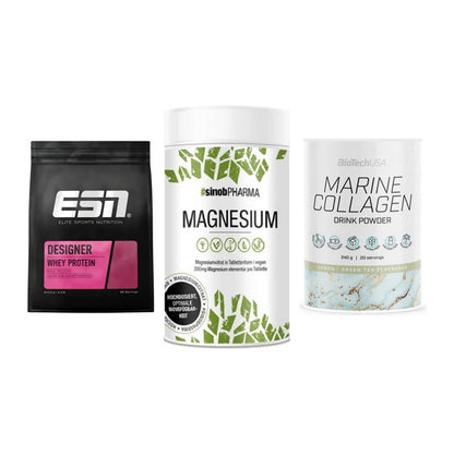Regenerations-Set: ESN Designer + Sinob Magnesium + BioTech Marine – alle enthaltenen Artikel
