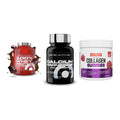 Regenerations-Set: Scitec 100% + Scitec Calcium + Nutrend Collage – alle enthaltenen Artikel