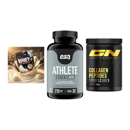 Regenerations-Set: Sinob Honest + ESN Athlete + GN Peptan – alle enthaltenen Artikel