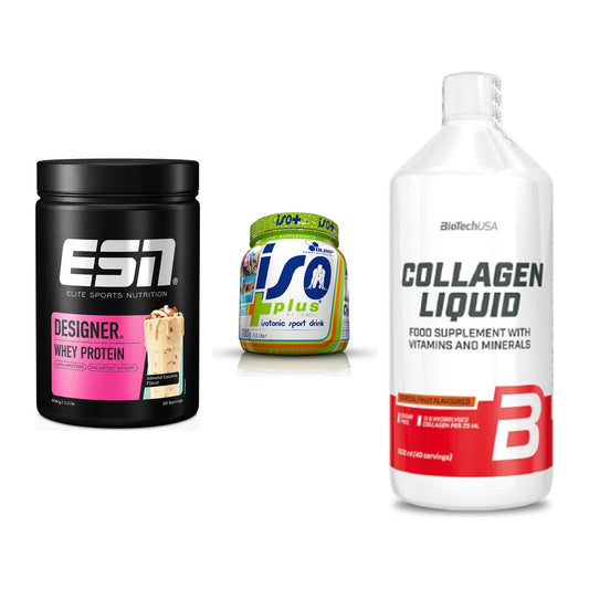 Regenerations-Set: ESN Designer + Olimp Iso Plus + BioTech Collage – alle enthaltenen Artikel
