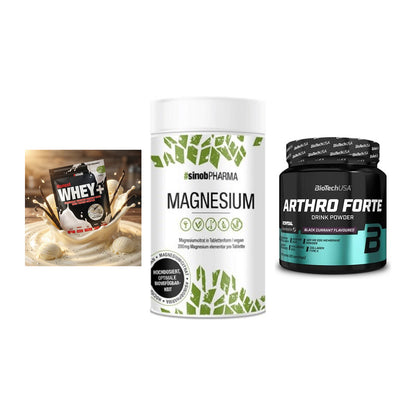 Regenerations-Set: Sinob Honest + Sinob Magnesium + BioTech Arthro – alle enthaltenen Artikel