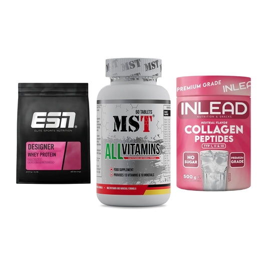 Regenerations-Set: ESN Designer + MST All Vitamin + INLEAD Collagen – alle enthaltenen Artikel