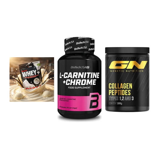 Regenerations-Set: Sinob Honest + BioTech L-Carni + GN Peptan – alle enthaltenen Artikel