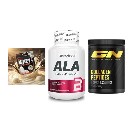 Regenerations-Set: Sinob Honest + BioTech ALA + GN Peptan – alle enthaltenen Artikel