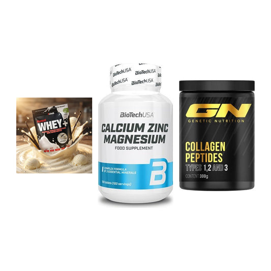 Regenerations-Set: Sinob Honest + BioTech Calcium + GN Peptan – alle enthaltenen Artikel