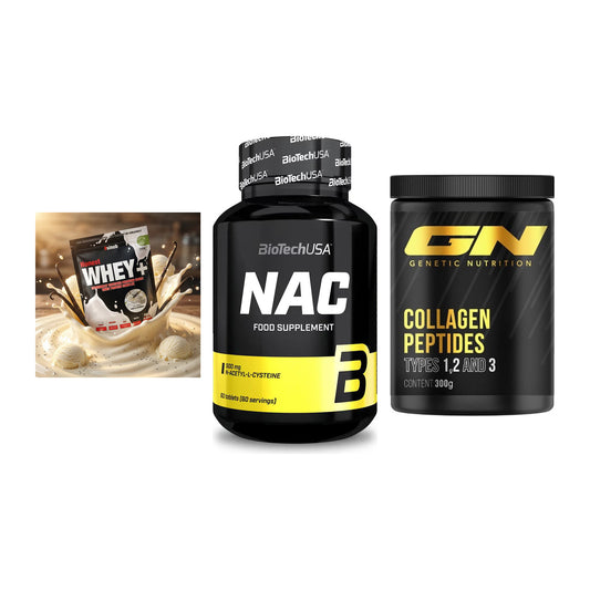 Regenerations-Set: Sinob Honest + BioTech NAC + GN Peptan – alle enthaltenen Artikel