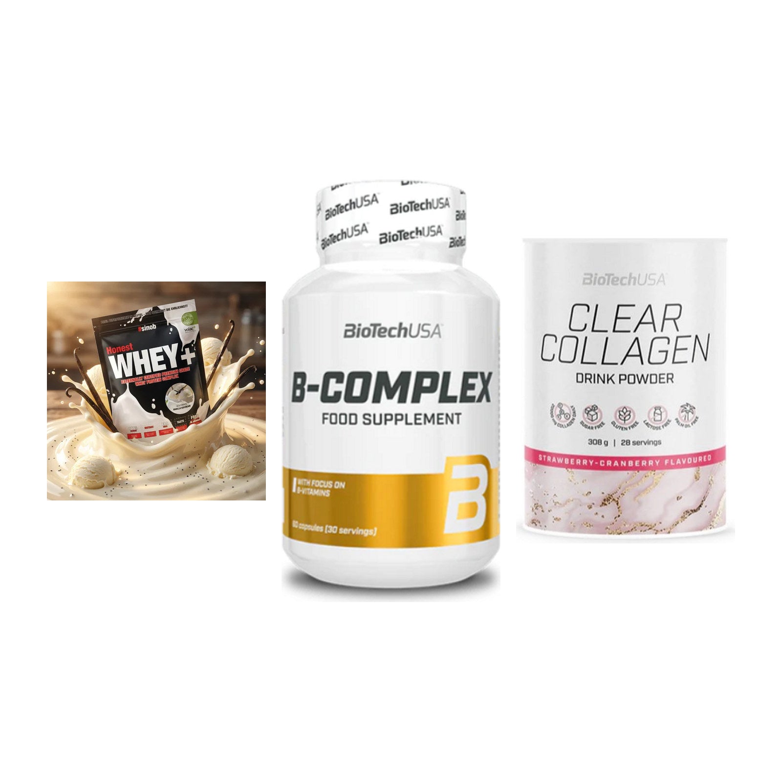 Regenerations-Set: Sinob Honest + BioTech B + BioTech Clear – alle enthaltenen Artikel