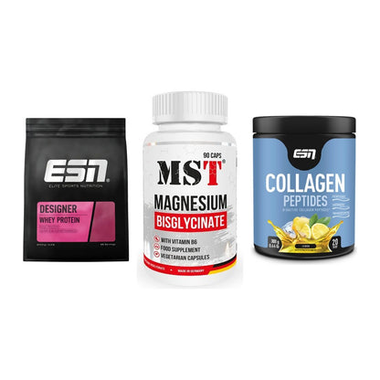 Regenerations-Set: ESN Designer + MST Magnesium + ESN Collagen – alle enthaltenen Artikel