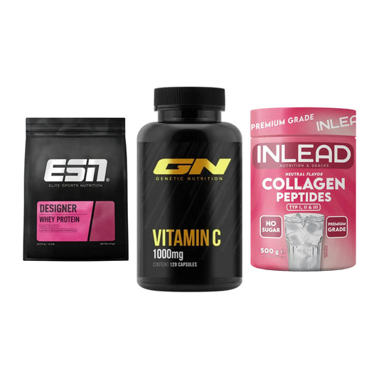 Regenerations-Set: ESN Designer + GN Vitamin C + INLEAD Collagen – alle enthaltenen Artikel