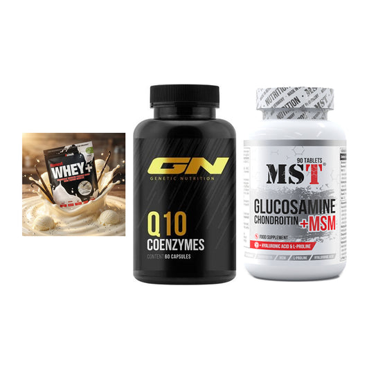 Regenerations-Set: Sinob Honest + GN Q10 Health + MST Glucosamine – alle enthaltenen Artikel