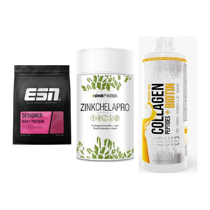 Regenerations-Set: ESN Designer + Sinob Zink + MST Collagen – alle enthaltenen Artikel