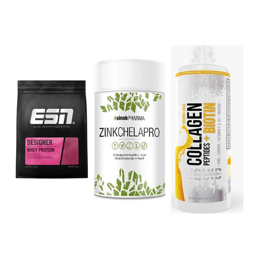Regenerations-Set: ESN Designer + Sinob Zink + MST Collagen – alle enthaltenen Artikel