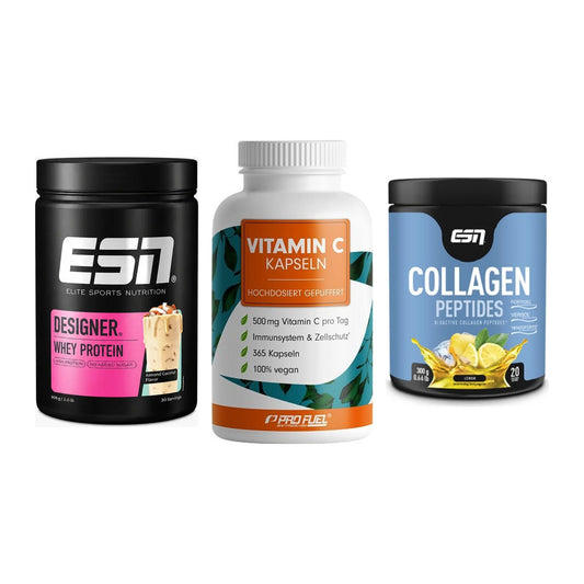 Regenerations-Set: ESN Designer + ProFuel Vitamin + ESN Collagen – alle enthaltenen Artikel