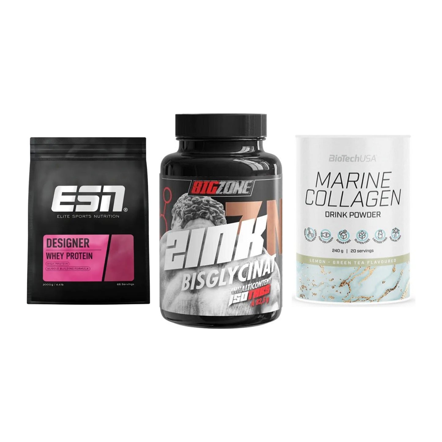 Regenerations-Set: ESN Designer + Big Zone Zink + BioTech Marine – alle enthaltenen Artikel