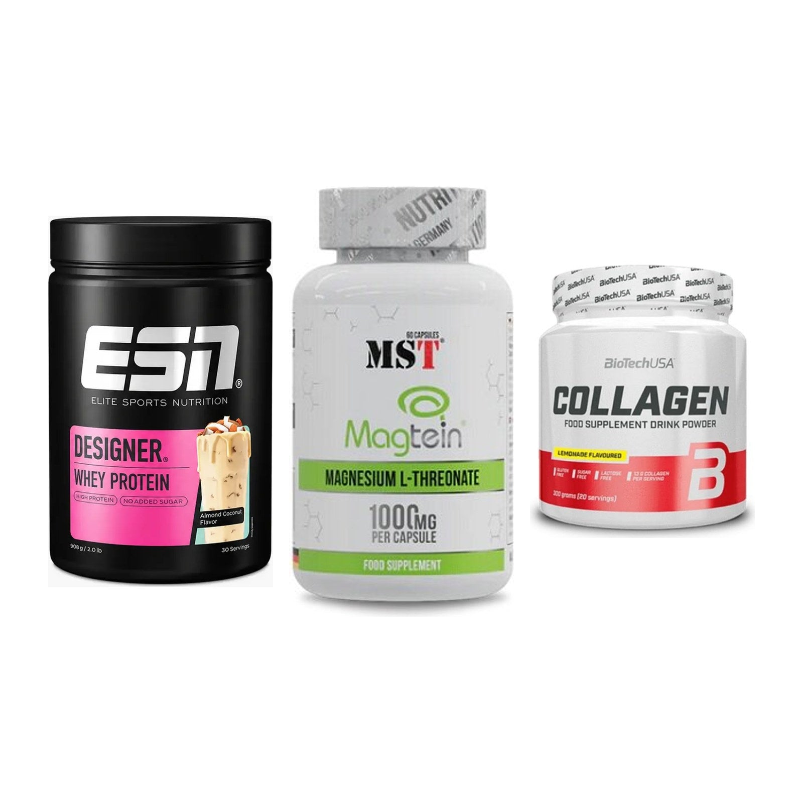 Regenerations-Set: ESN Designer + MST Magnesium + BioTech Collage – alle enthaltenen Artikel
