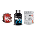 Regenerations-Set: Scitec 100% + Scitec Iron Pro + MST Beauty Fish – alle enthaltenen Artikel