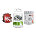Regenerations-Set: Scitec 100% + BioTech Vitamin + MST Beauty Fish – alle enthaltenen Artikel
