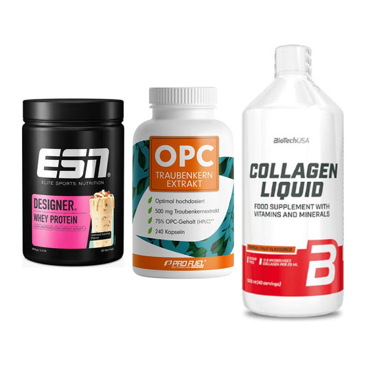 Regenerations-Set: ESN Designer + ProFuel OPC + BioTech Collage – alle enthaltenen Artikel