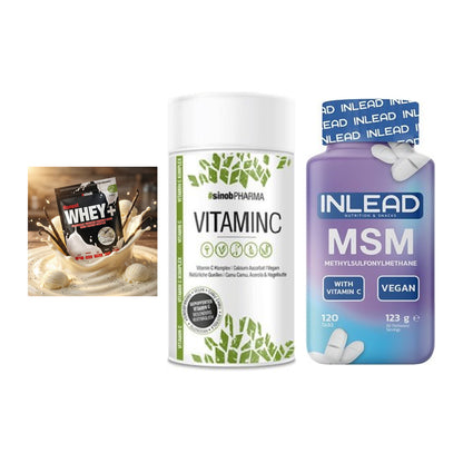 Regenerations-Set: Sinob Honest + Sinob Vitamin C + INLEAD MSM – alle enthaltenen Artikel