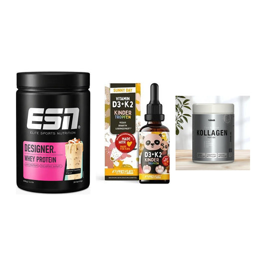 Regenerations-Set: ESN Designer + ProFuel VITAMIN + Sinob Kollagen – alle enthaltenen Artikel