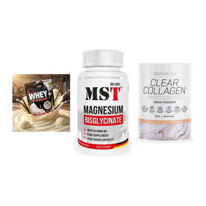 Regenerations-Set: Sinob Honest + MST Magnesium + BioTech Clear – alle enthaltenen Artikel