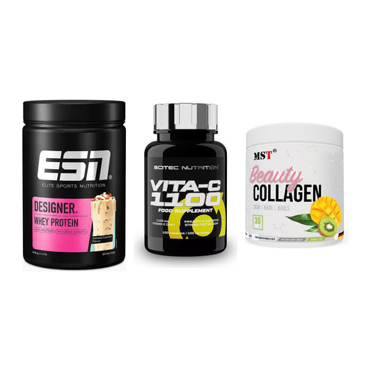 Regenerations-Set: ESN Designer + Scitec Vitamin + MST Beauty – alle enthaltenen Artikel