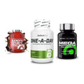 Regenerations-Set: Scitec 100% + BioTech One A + Scitec Mega – alle enthaltenen Artikel