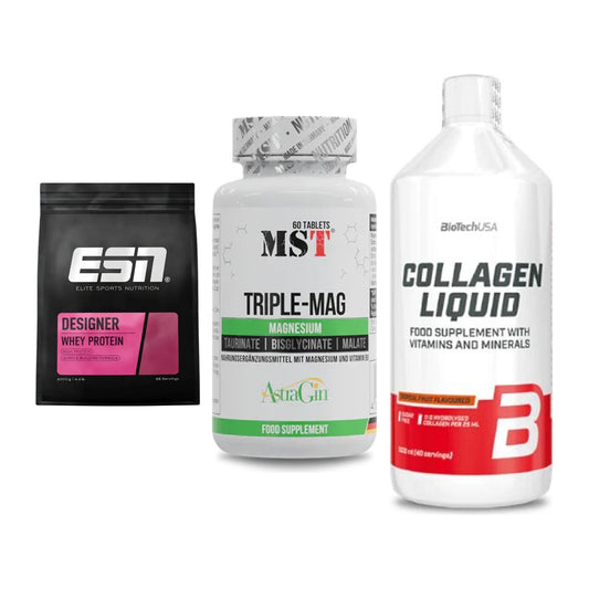 Regenerations-Set: ESN Designer + MST Tripple Mag + BioTech Collage – alle enthaltenen Artikel