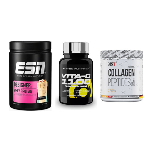 Regenerations-Set: ESN Designer + Scitec Vitamin + MST Collagen – alle enthaltenen Artikel