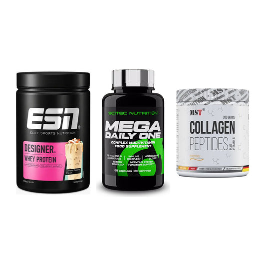 Regenerations-Set: ESN Designer + Scitec Mega + MST Collagen – alle enthaltenen Artikel