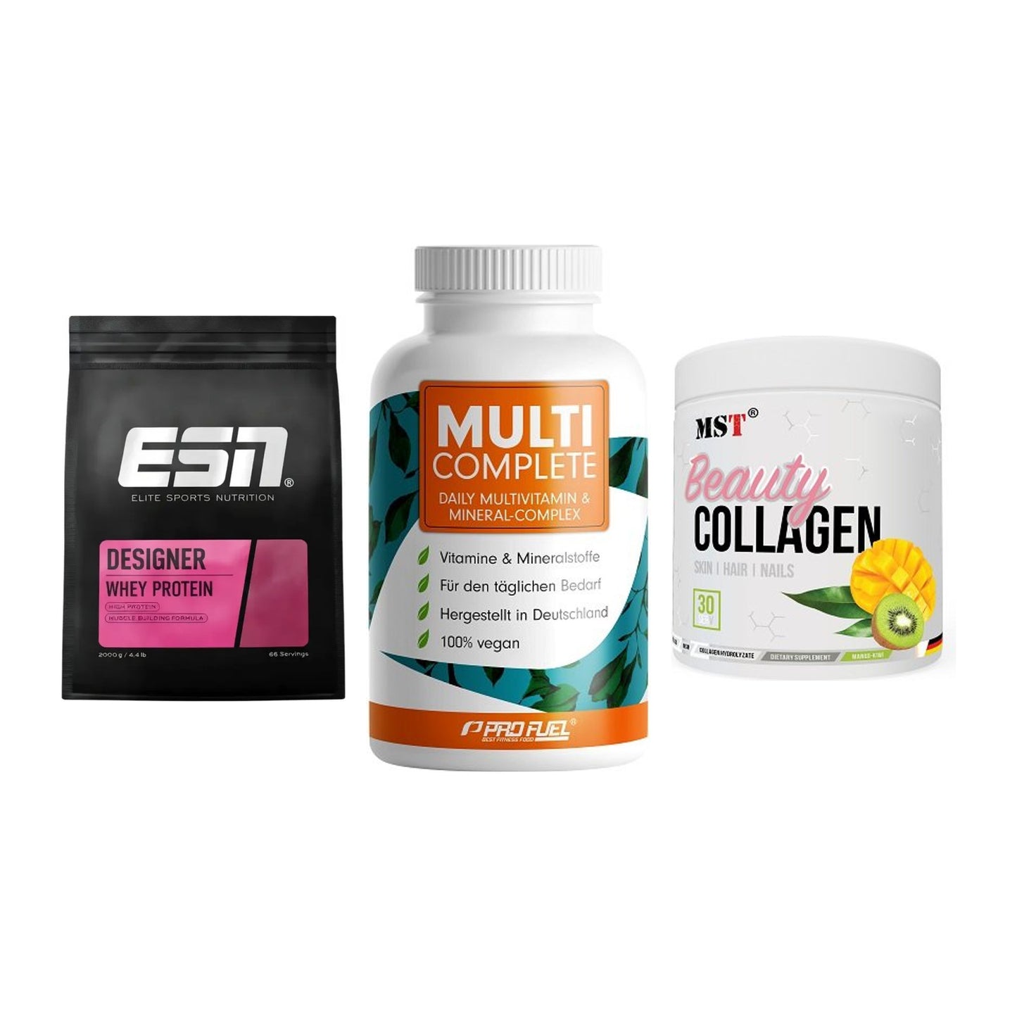 Regenerations-Set: ESN Designer + ProFuel MULTI + MST Beauty – alle enthaltenen Artikel