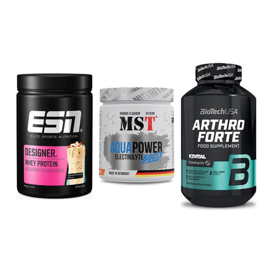 Regenerations-Set: ESN Designer + MST Aqua Power + BioTech Arthro – alle enthaltenen Artikel