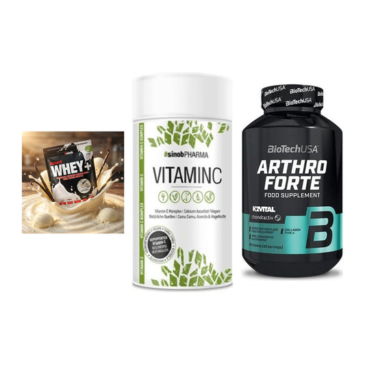 Regenerations-Set: Sinob Honest + Sinob Vitamin C + BioTech Arthro – alle enthaltenen Artikel