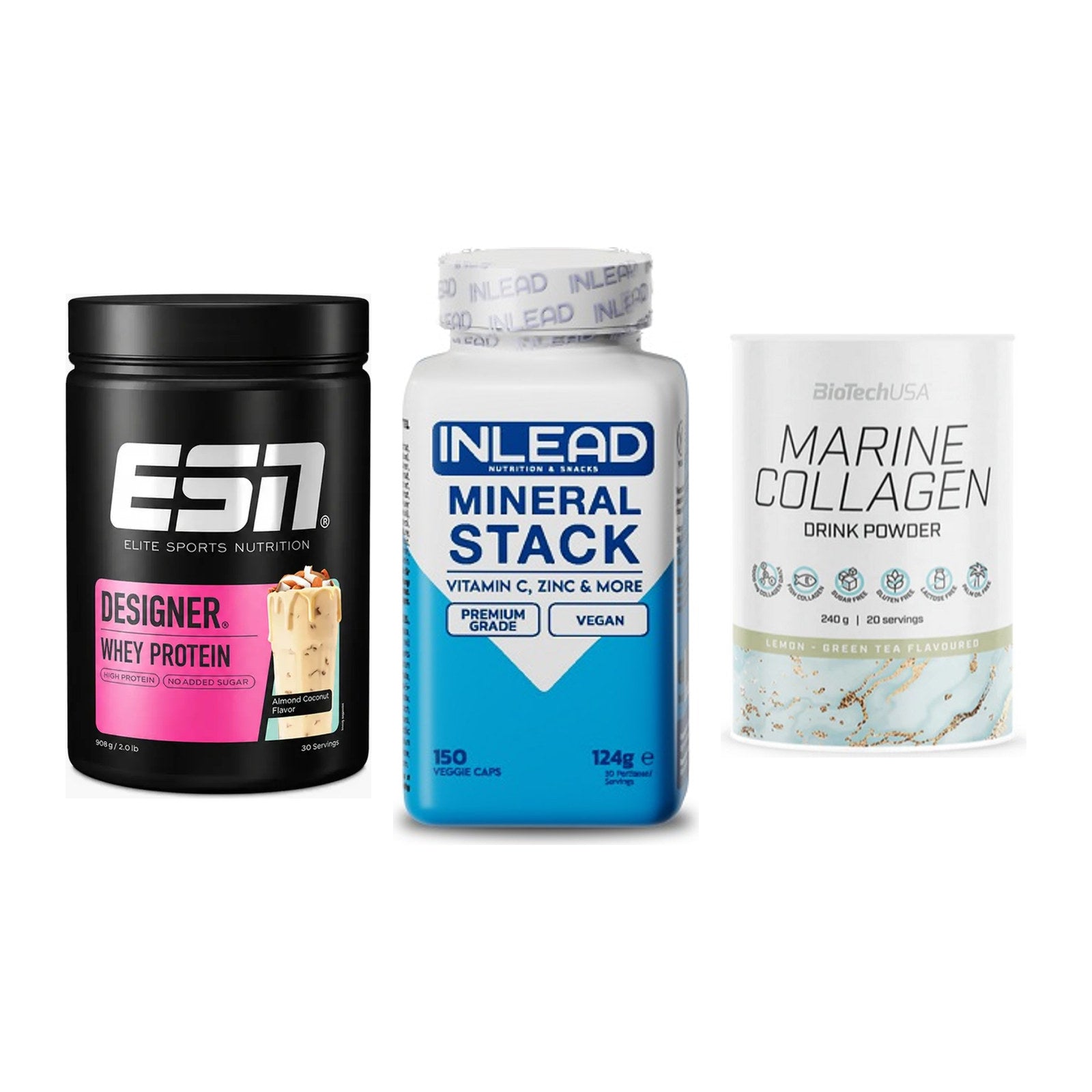 Regenerations-Set: ESN Designer + INLEAD Mineral + BioTech Marine – alle enthaltenen Artikel