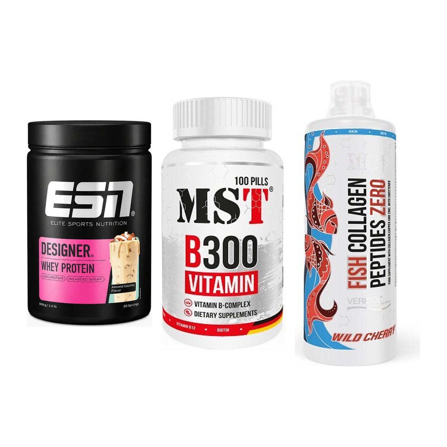 Regenerations-Set: ESN Designer + MST B300 + MST Fish – alle enthaltenen Artikel